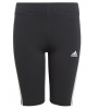 Adidas Essentials 3-Stripes Short Tights - BLACK