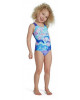 Speedo Digital Allover Swimsuit - BLUE