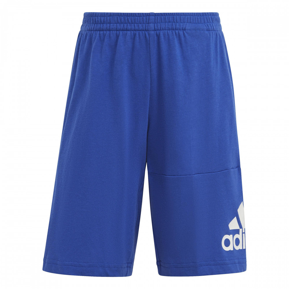Adidas Essentials Logo Tee and Short Set - GREY/BLUE