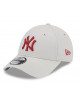 New Era New York Yankees League Essential 9FORTY Adjustable  - GREY
