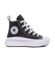 Converse All Star Chuck Taylor All Star Move Platform Leather - BLACK