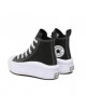 Converse All Star Chuck Taylor All Star Move Platform Leather - BLACK