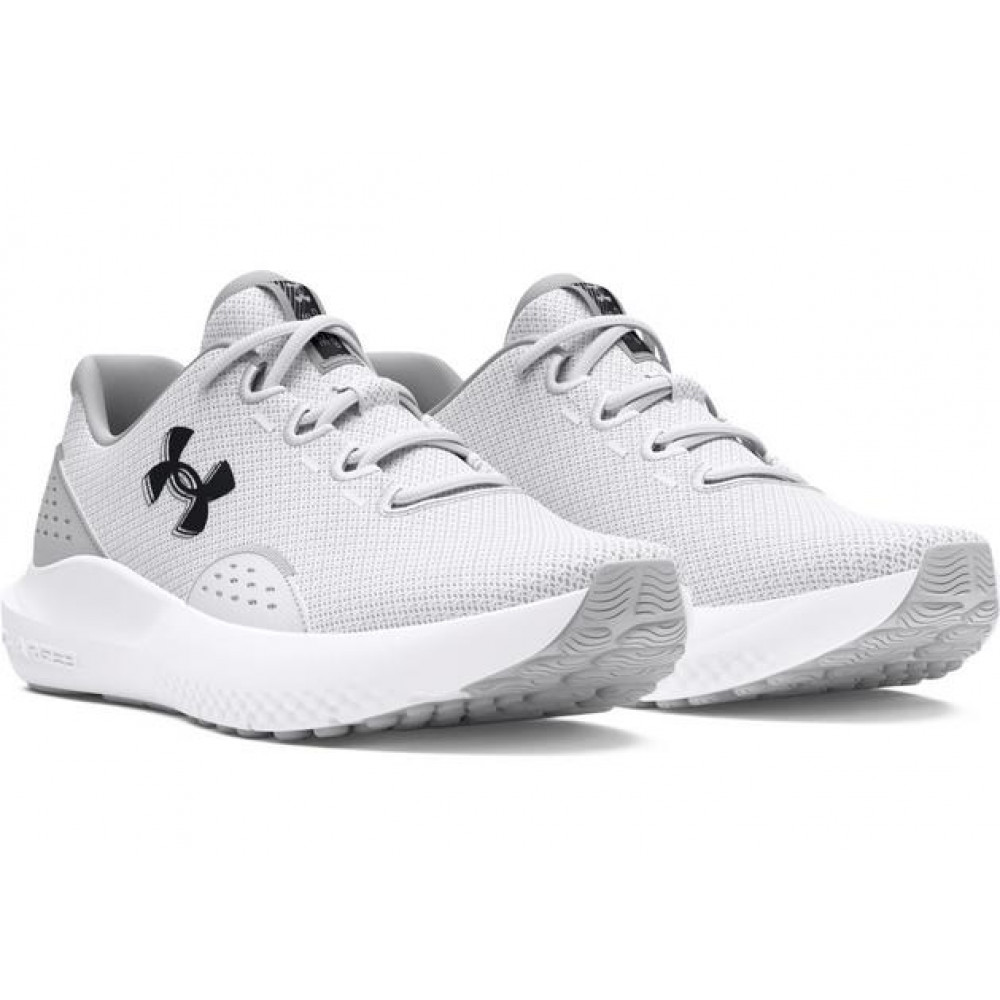 Under Armour Charged Surge 4 - White/Halo Gray/Black