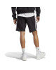 Adidas Essentials Single Jersey 3-Stripes Shorts - BLACK/WHITE