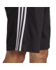 Adidas Essentials Single Jersey 3-Stripes Shorts - BLACK/WHITE