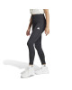 Adidas High-Waisted Print Leggings - BLACK