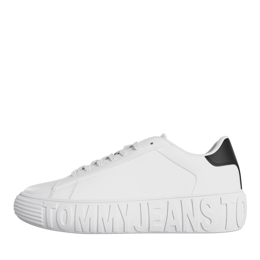 Tommy Hilfiger JEANS LEATHER OUSOLE - White