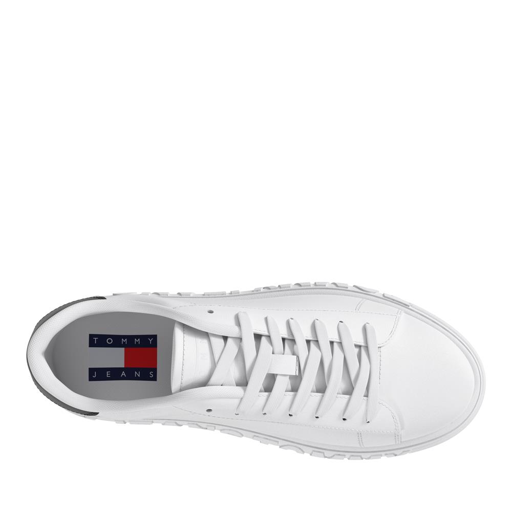 Tommy Hilfiger JEANS LEATHER OUSOLE - White