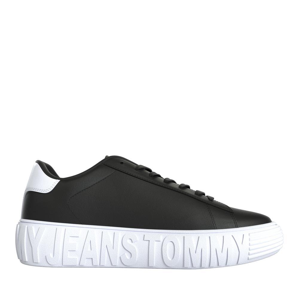 Tommy Hilfiger JEANS LEATHER OUSOLE - Black