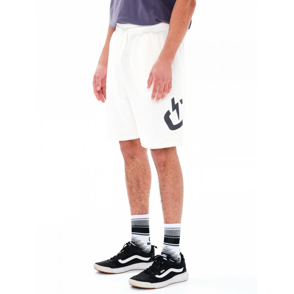 Emerson Mens Sweat Shorts - Off White