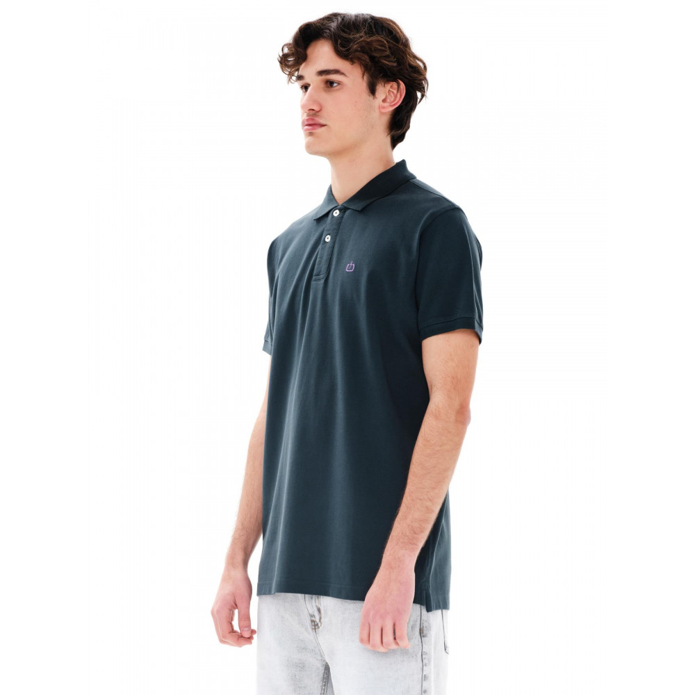 Emerson Mens Polo Shirt - Forest Green