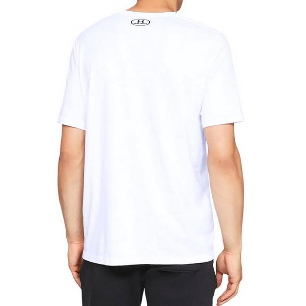 Under Armour SPORTSTYLE LEFT CHEST T-SHIRT - WHITE