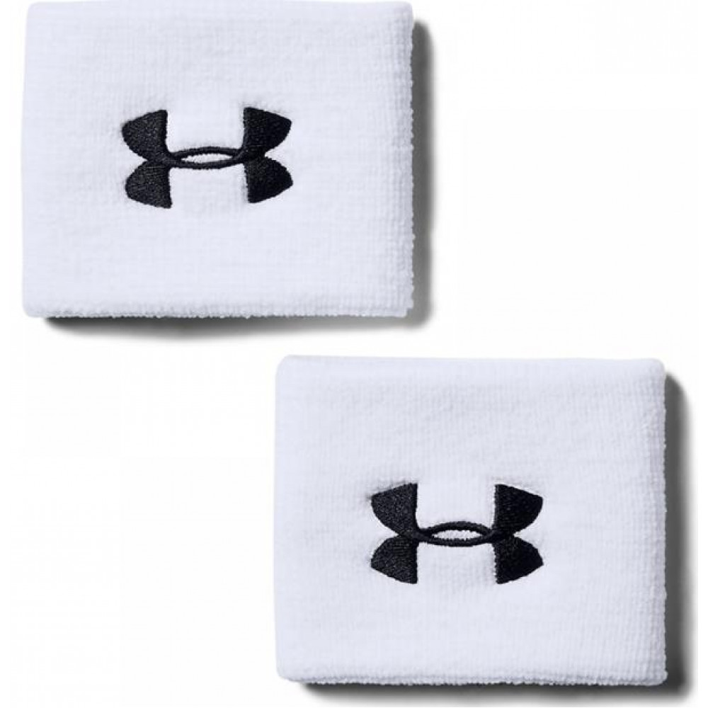 Under Armour PERFORMANCE WRISTBANDS - WHITE
