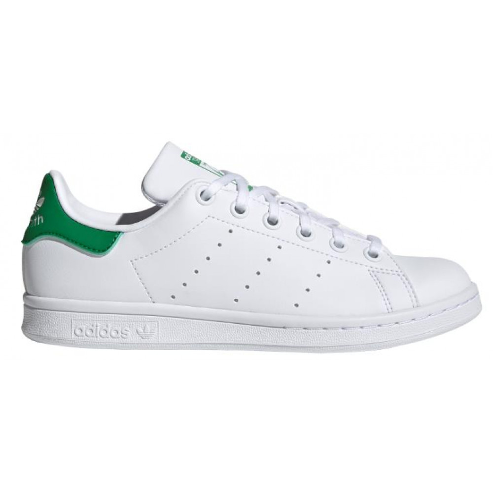 Adidas Originals STAN SMITH J - WHITE/GREEN